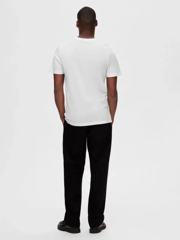 SELECTED 3-PACK BOMULL T-SHIRT Black New