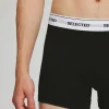 SELECTED 3-PACK KALSONGER Black Outlet
