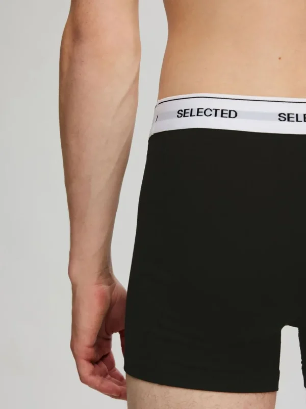 SELECTED 3-PACK KALSONGER Black Outlet