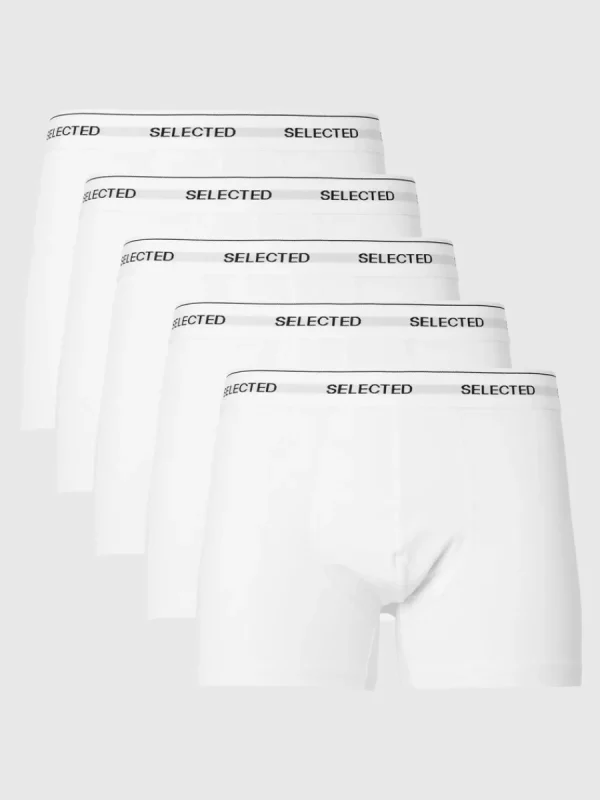 SELECTED 5-PACK KALSONGER White Outlet