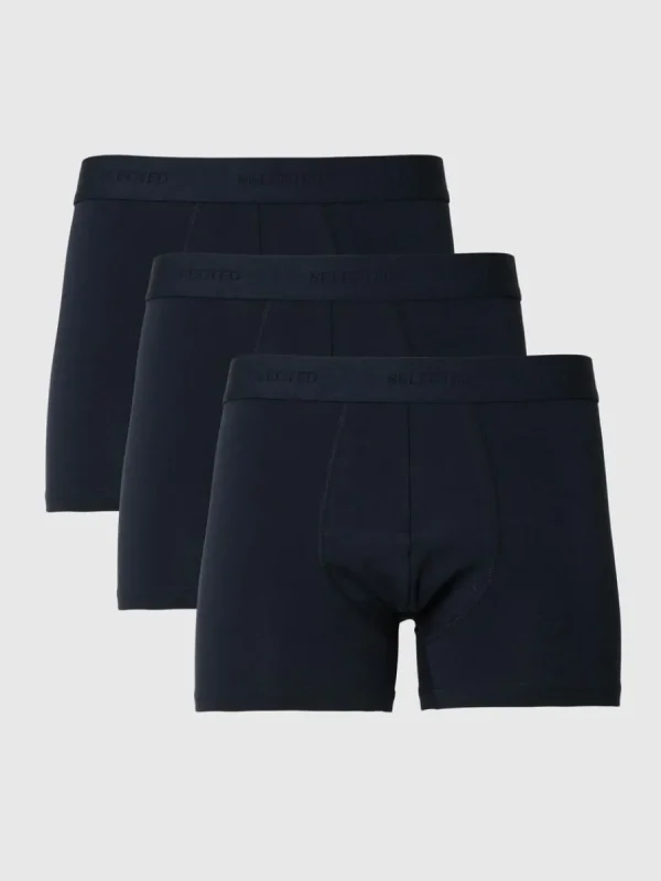 SELECTED 3-PACK KALSONGER Blue New