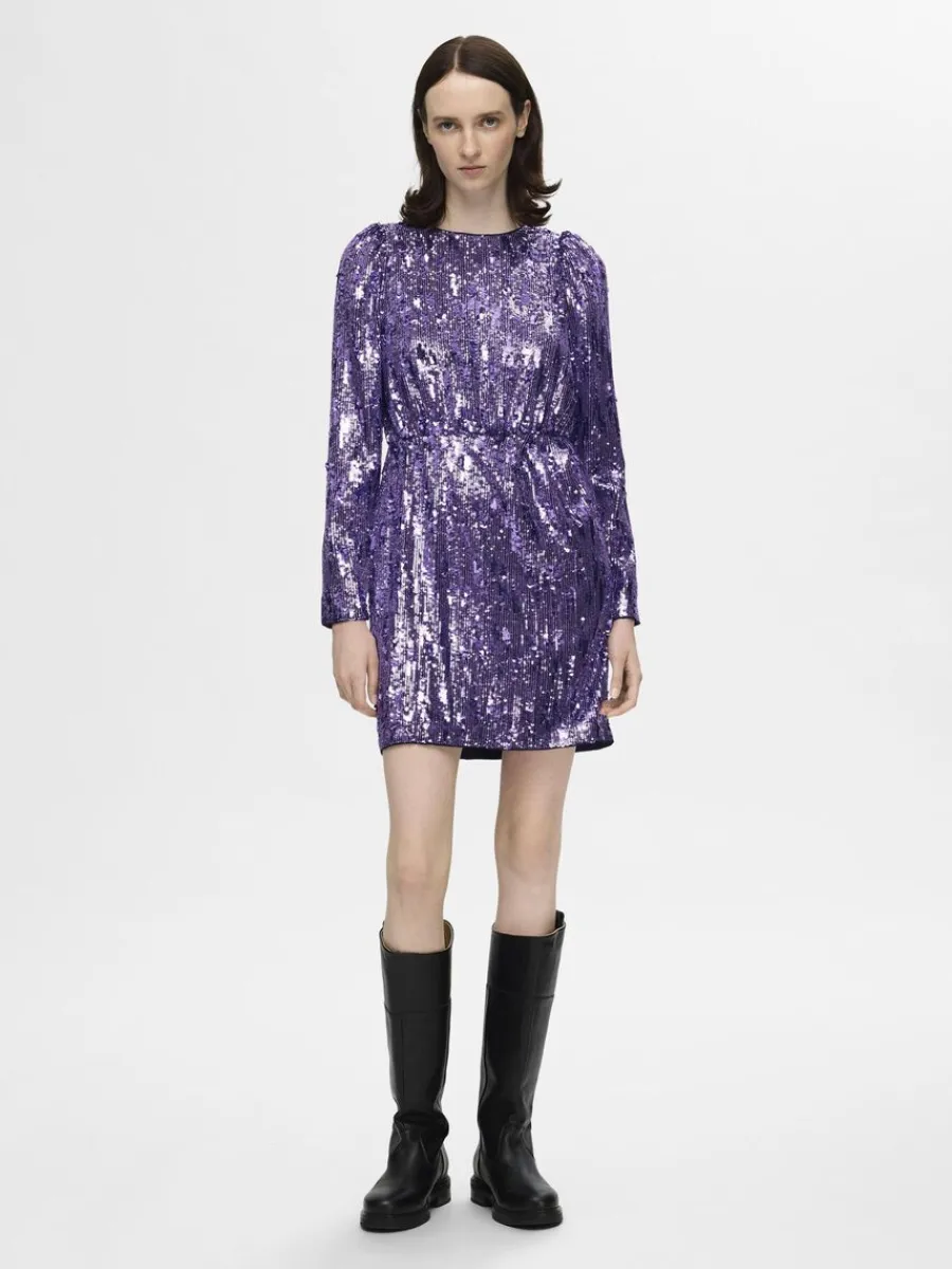 paljett_kort_klnning_1-4.webp SELECTED PALJETT KORT KLÄNNING Purple Best Sale