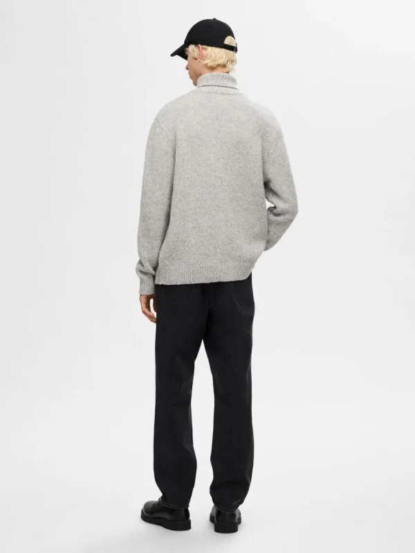 SELECTED POLOKRAGE TRÖJA Grey Online