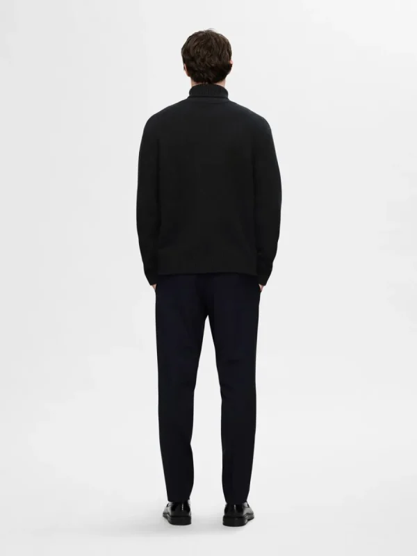 SELECTED POLOKRAGE TRÖJA Black Online