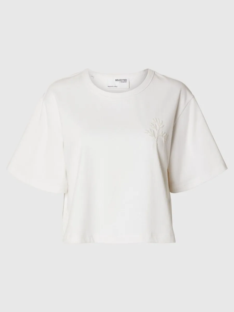 prlbroderi_tshirt_3.webp SELECTED PÄRLBRODERI T-SHIRT White Clearance