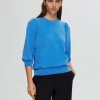 SELECTED PUFFÄRMAR SWEATSHIRT Blue Best