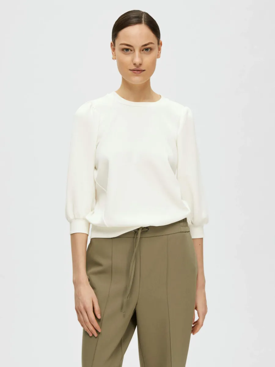puffrmar_sweatshirt_0-6.webp SELECTED PUFFÄRMAR SWEATSHIRT White Online