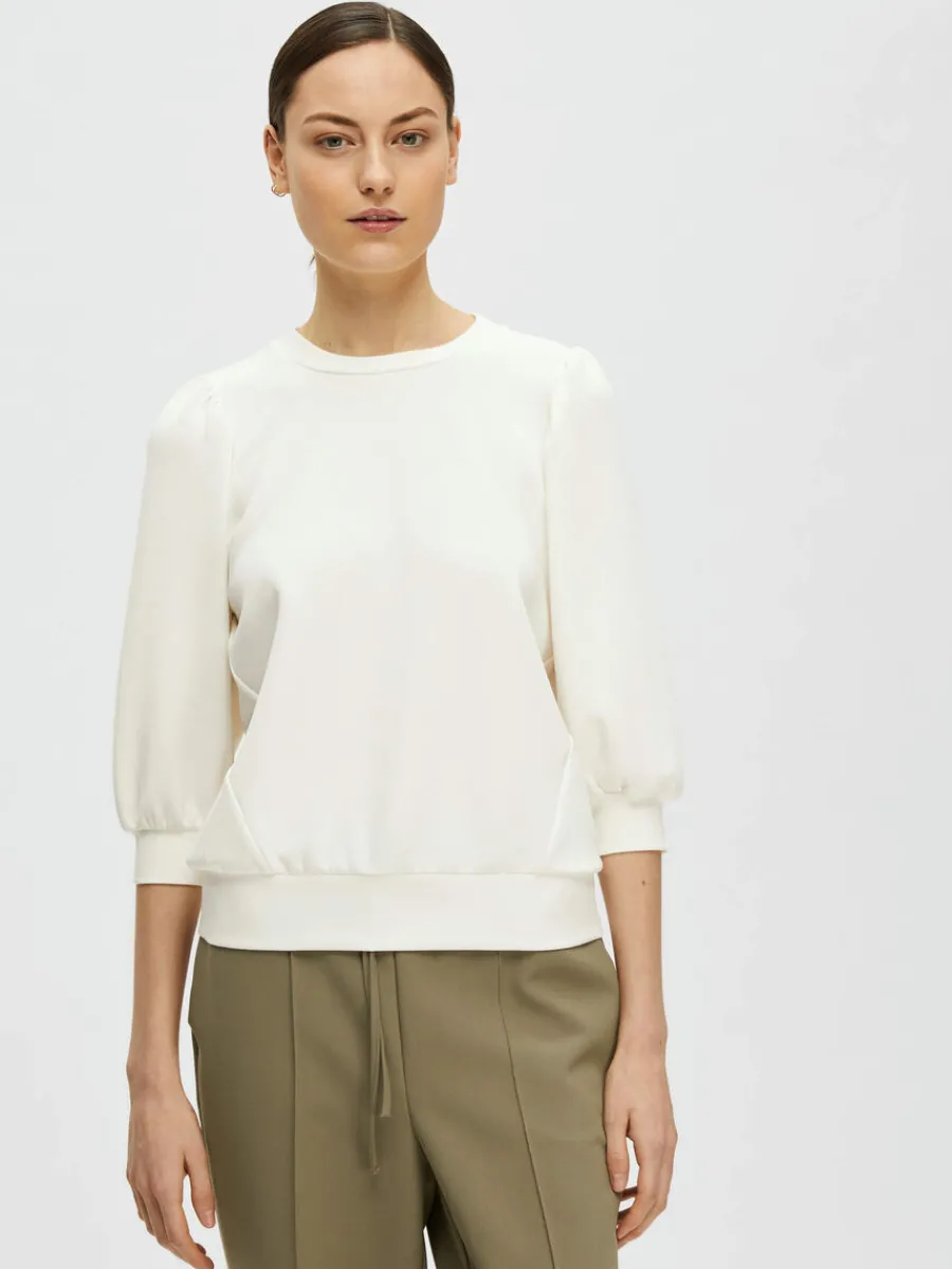 puffrmar_sweatshirt_1-6.webp SELECTED PUFFÄRMAR SWEATSHIRT White Online