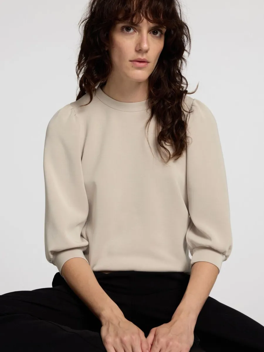 puffrmar_sweatshirt_2-4.webp SELECTED PUFFÄRMAR SWEATSHIRT Beige New