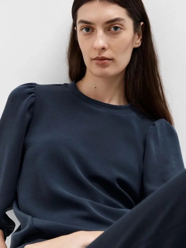 SELECTED PUFFÄRMAR SWEATSHIRT Blue Cheap