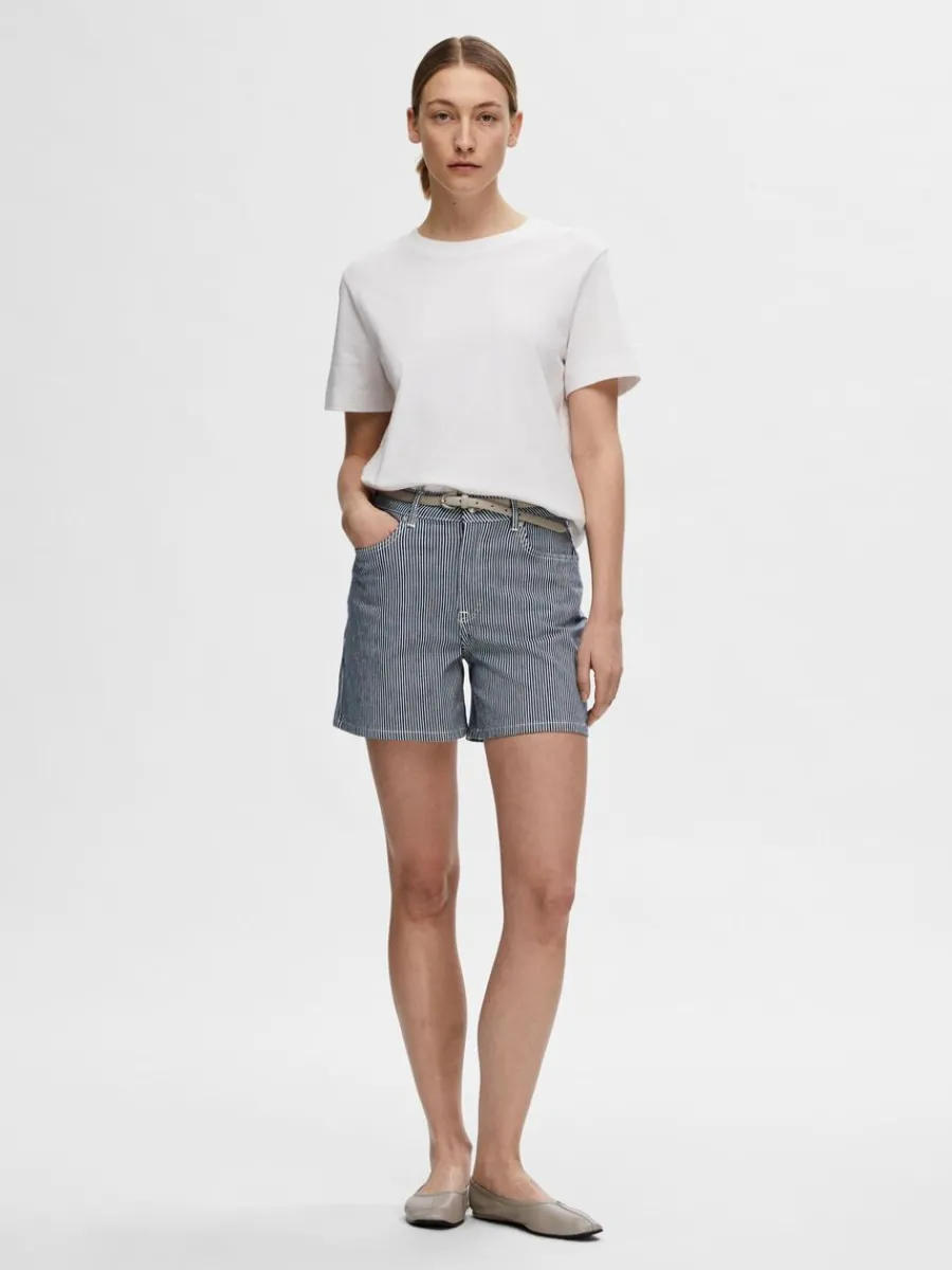randig_jeansshorts_2.webp SELECTED RANDIG JEANSSHORTS Blue Cheap