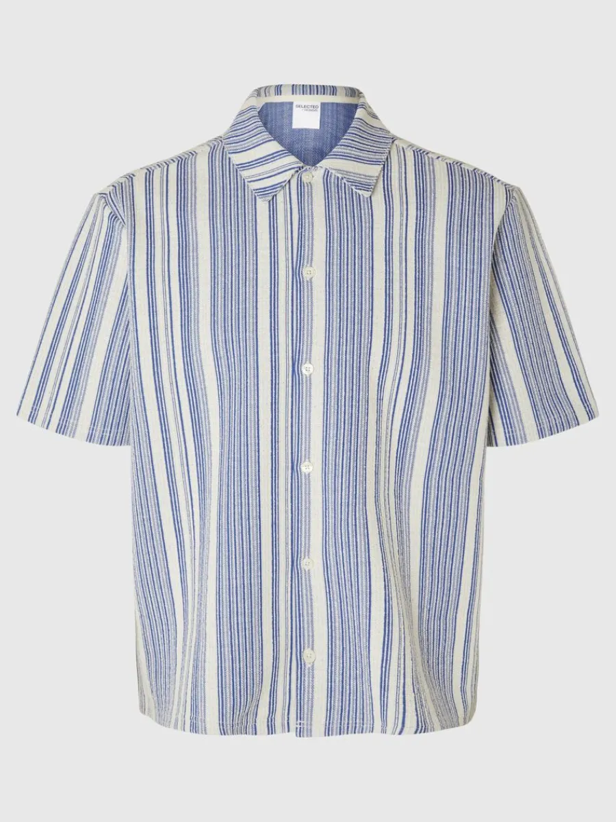 randig_kortrmad_skjorta_4-2.webp SELECTED RANDIG KORTÄRMAD SKJORTA Blue Fashion