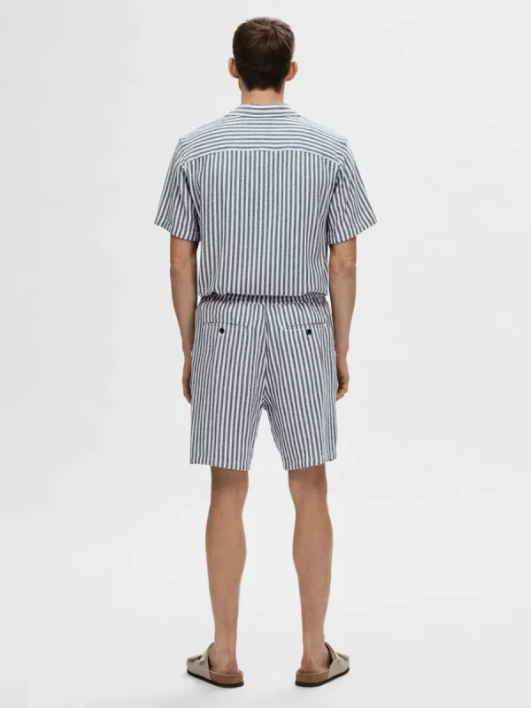 SELECTED RANDIG SHORTS Blue Hot