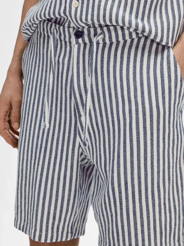 SELECTED RANDIG SHORTS Blue Hot