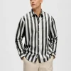 SELECTED RANDIG SKJORTA Black Best Sale