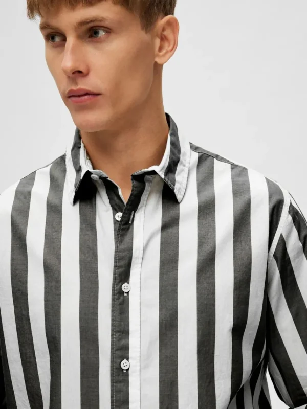 SELECTED RANDIG SKJORTA Black Best Sale