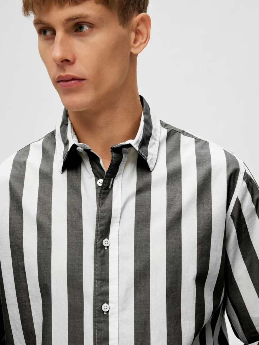 randig_skjorta_5.webp SELECTED RANDIG SKJORTA Black Best Sale