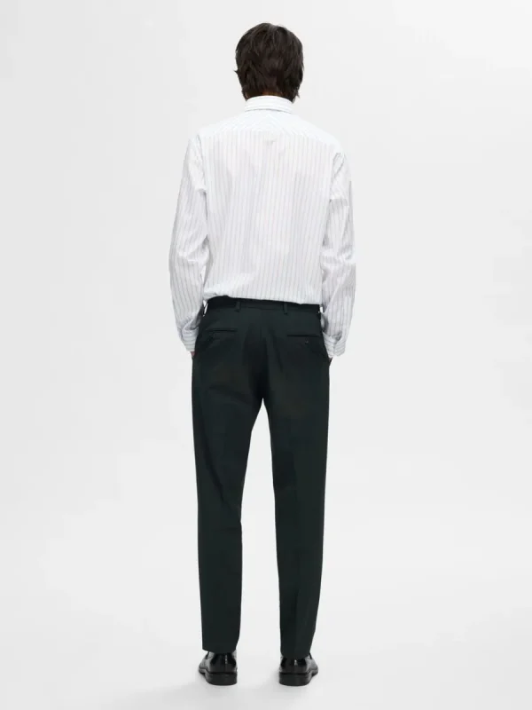 SELECTED RANDIG SLIM FIT-SKJORTA White Cheap