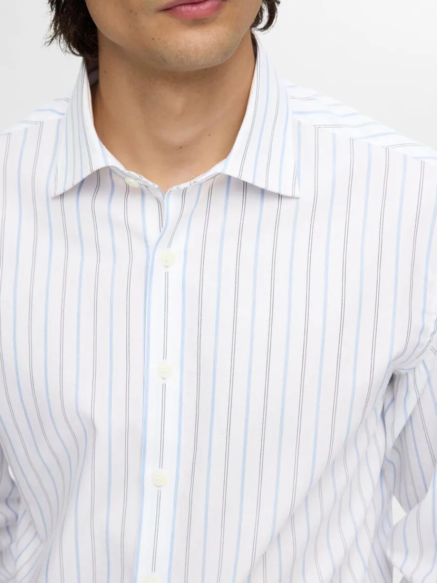 randig_slim_fitskjorta_5.webp SELECTED RANDIG SLIM FIT-SKJORTA White Cheap