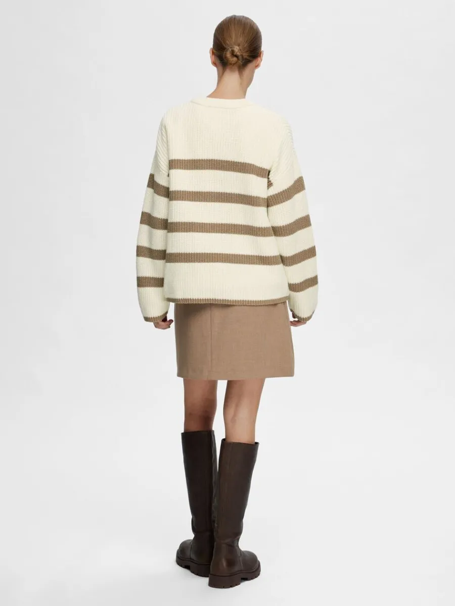 randig_stickad_trja_4-4.webp SELECTED RANDIG STICKAD TRÖJA Beige Best Sale