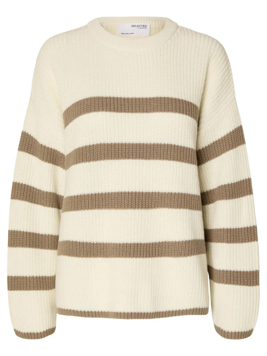 randig_stickad_trja_5-4.webp SELECTED RANDIG STICKAD TRÖJA Beige Best Sale