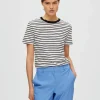 SELECTED RANDIG T-SHIRT Black Cheap