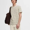 SELECTED RANDIG T-SHIRT Grey Store