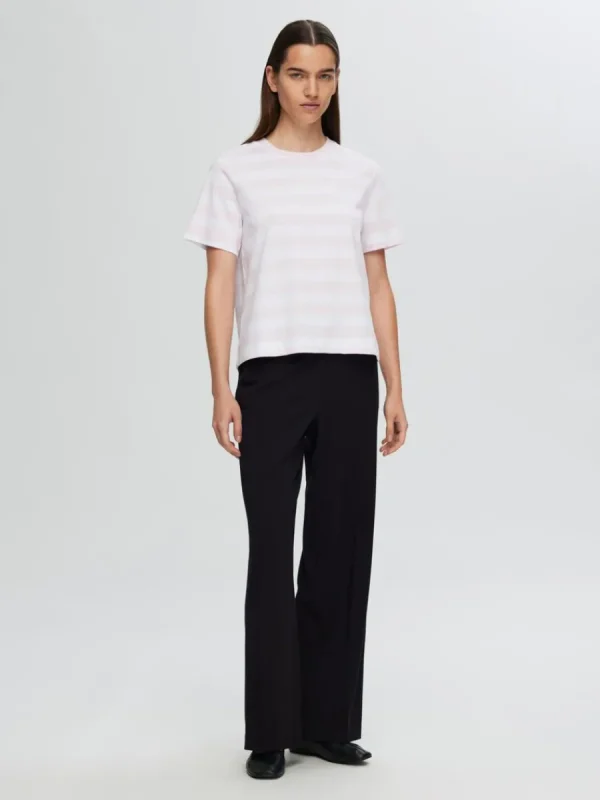 SELECTED RANDIG T-SHIRT Pink Shop