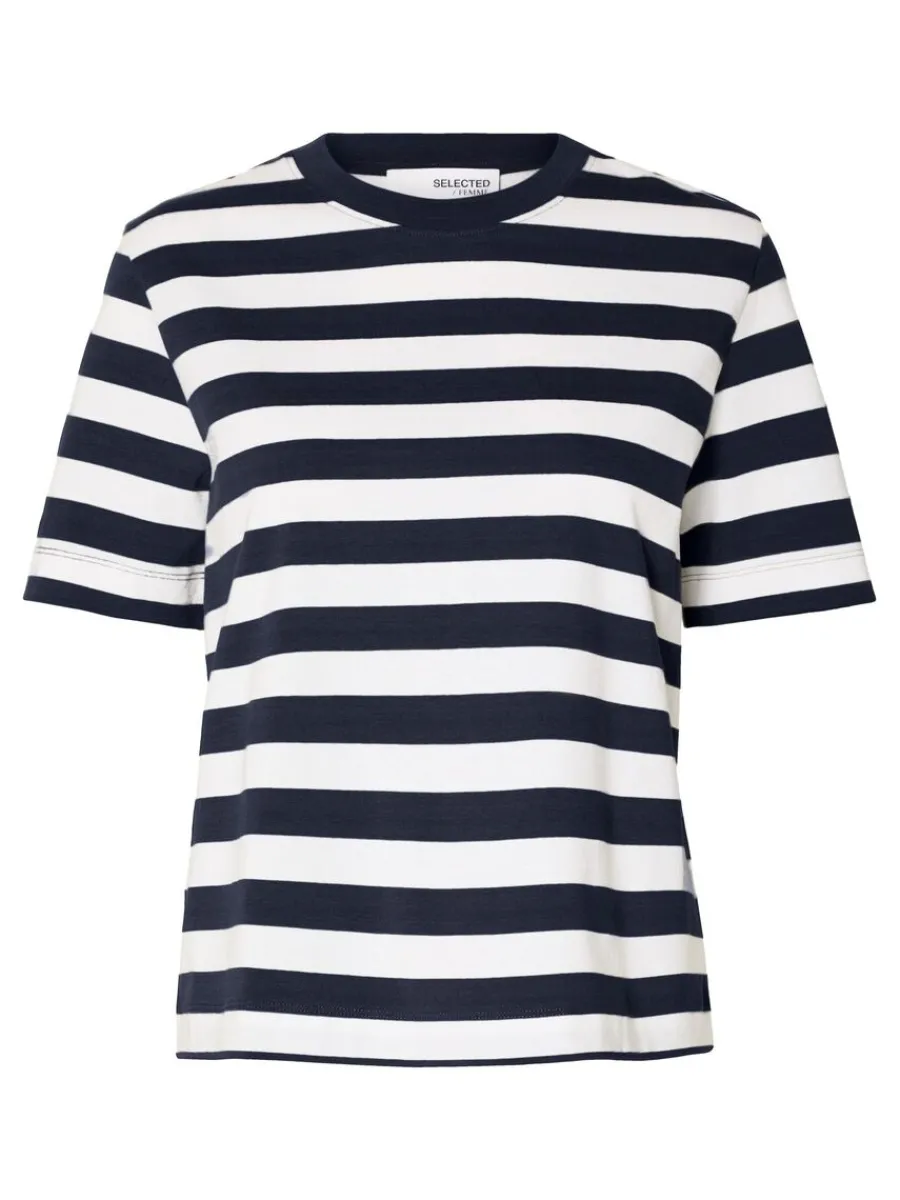 randig_tshirt_5-1.webp SELECTED RANDIG T-SHIRT Blue Cheap