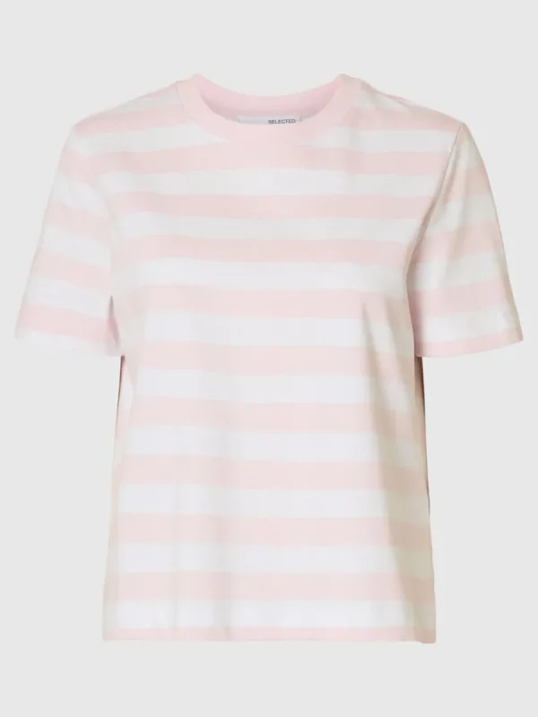 SELECTED RANDIG T-SHIRT Pink Shop