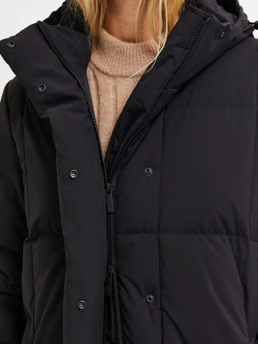 redown_lng_modell_pufferj_3-1.webp SELECTED RE:DOWN® LÅNG MODELL PUFFERJACKA Black Sale