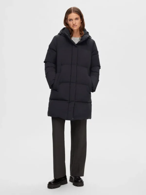 SELECTED RE:DOWN® VADDERAD JACKA Black Sale