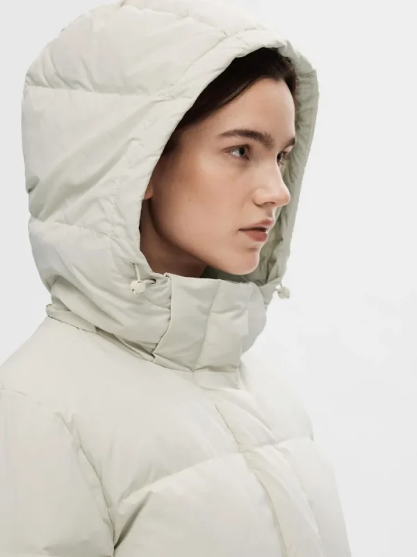 SELECTED RE:DOWN® VADDERAD JACKA Beige Best Sale