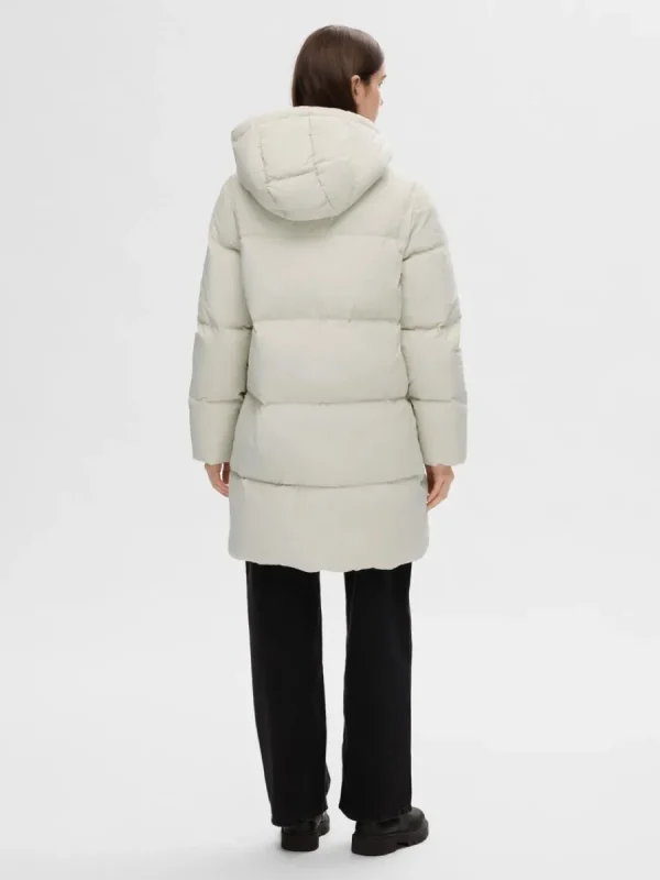 SELECTED RE:DOWN® VADDERAD JACKA Beige Best Sale