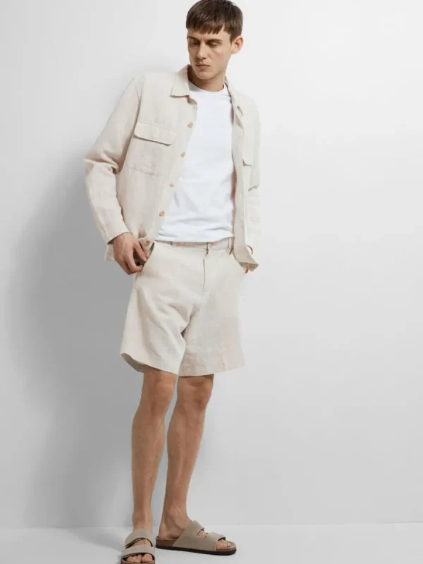 SELECTED REGULAR FIT SHORTS Beige Outlet