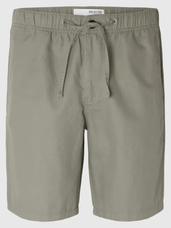 SELECTED REGULAR FIT SHORTS Green Best