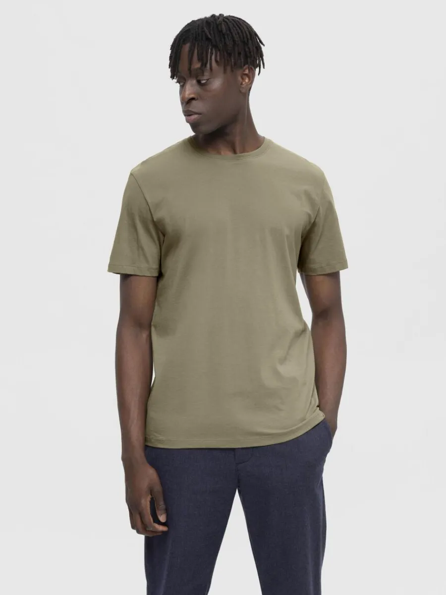regular_tshirt_0-1.webp SELECTED REGULAR T-SHIRT Green Cheap