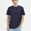 SELECTED REGULAR T-SHIRT Blue Best