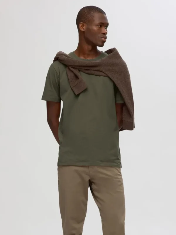 SELECTED REGULAR T-SHIRT Green Online