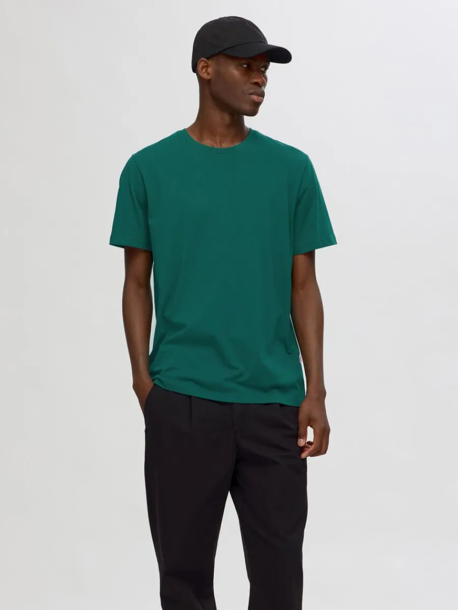 regular_tshirt_0-8.webp SELECTED REGULAR T-SHIRT Green Best
