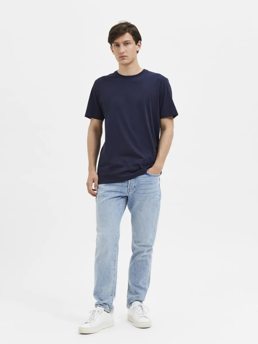 regular_tshirt_1-4.webp SELECTED REGULAR T-SHIRT Blue Best