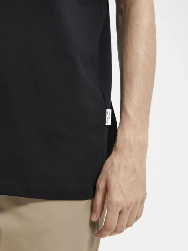 SELECTED REGULAR T-SHIRT Black Online