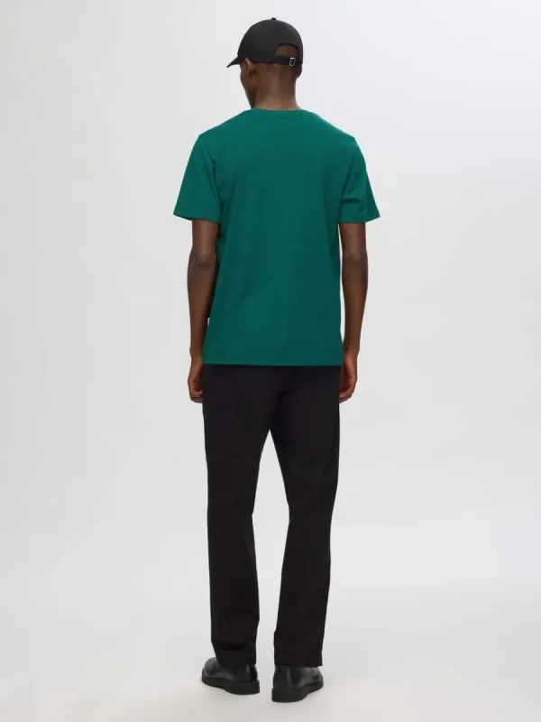 SELECTED REGULAR T-SHIRT Green Best