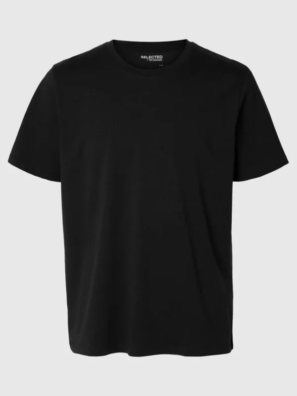 SELECTED REGULAR T-SHIRT Black Online