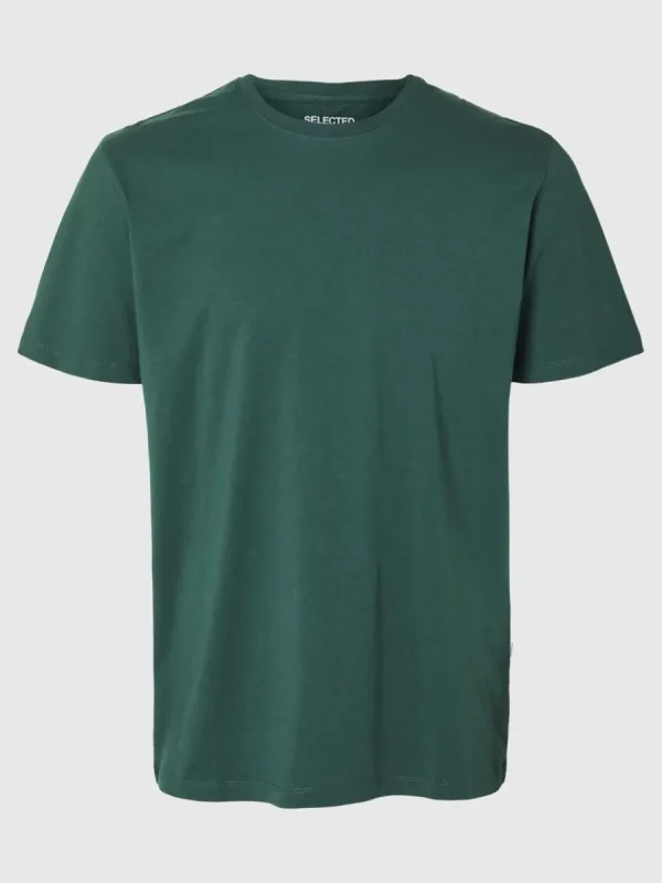 SELECTED REGULAR T-SHIRT Green Best