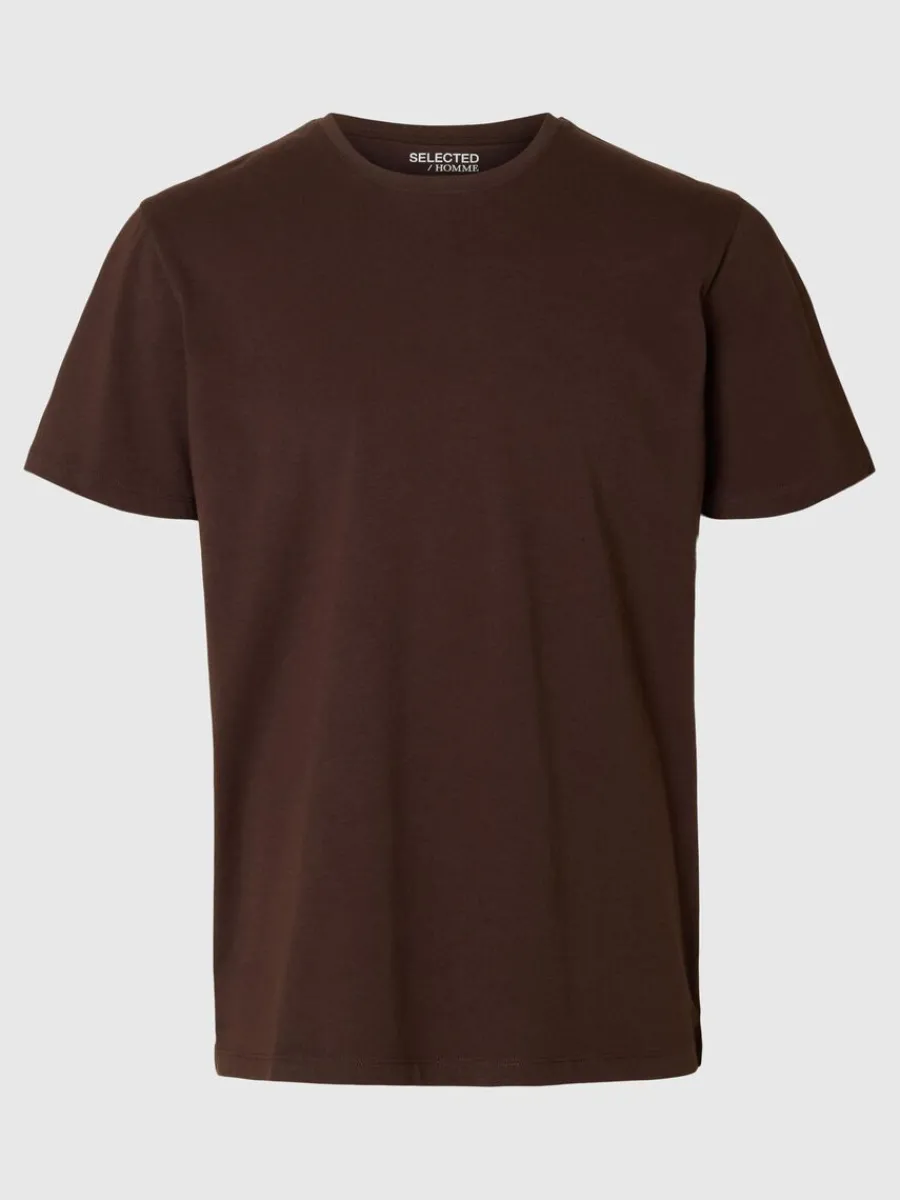 regular_tshirt_5.webp SELECTED REGULAR T-SHIRT Brown Shop