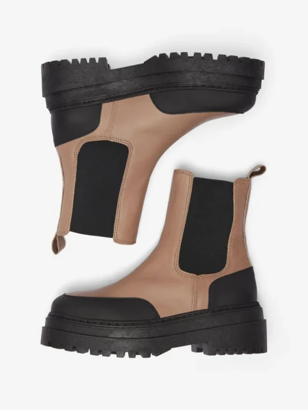 SELECTED REJÄL CHELSEA-STÖVLAR Brown Outlet