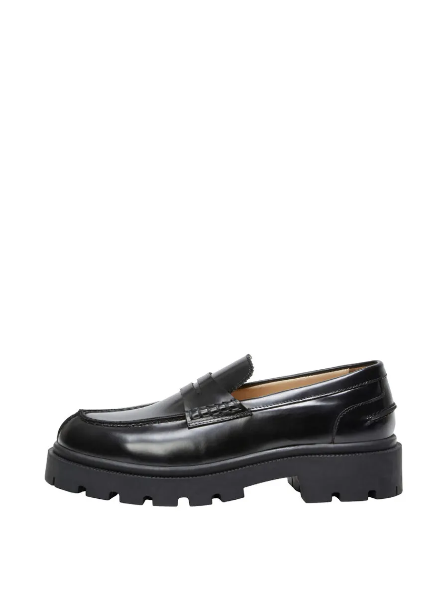 rejl_loafers_0.webp SELECTED REJÄL LOAFERS Black Clearance