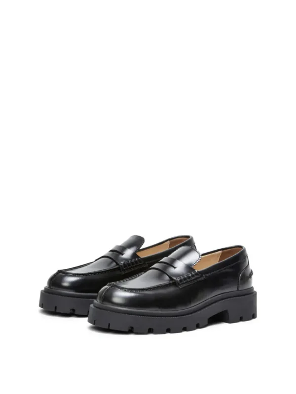 SELECTED REJÄL LOAFERS Black Clearance