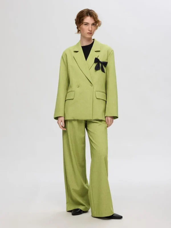 SELECTED RELAXED FIT DUBBELKNÄPPT KAVAJ Green Best